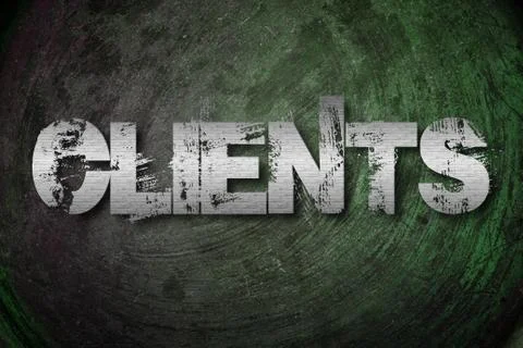 Clients concept Stock Illustration