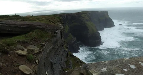 CLIF OF MOHER Stock Footage 81260778