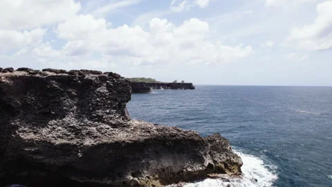 Cliff Aerial 001 Stock Footage 340036777