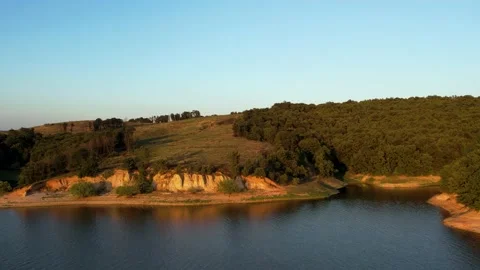 Cliff and forest Stock Footage 201484562