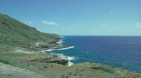 Cliff beach Video stock 11219869