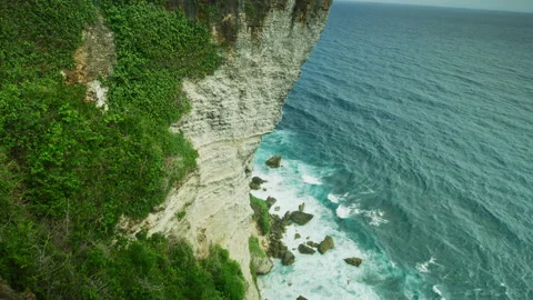 Cliff at Bukit Peninsula, Bali Stockbeeldmateriaal 218367159