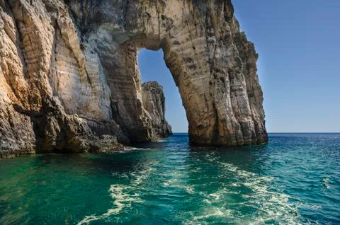 Cliff caprices Stock Photos