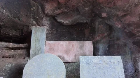 Cliff Carvings Stock-Footage 347485771