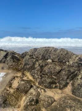 Cliff close up Stock Photos