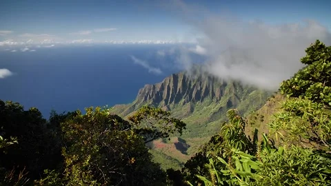 Cliff coast 210 Stock Footage 155495693