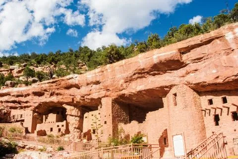 Cliff Dwellings Stock Photos