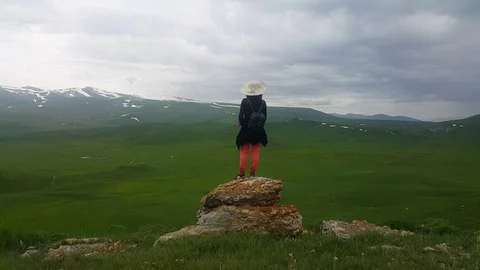 The cliff edge Stock Footage 111630171