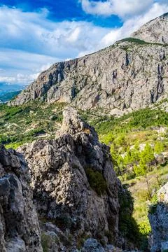 Cliff edge Stock Photos