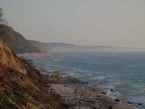 Cliff edge Foto stock