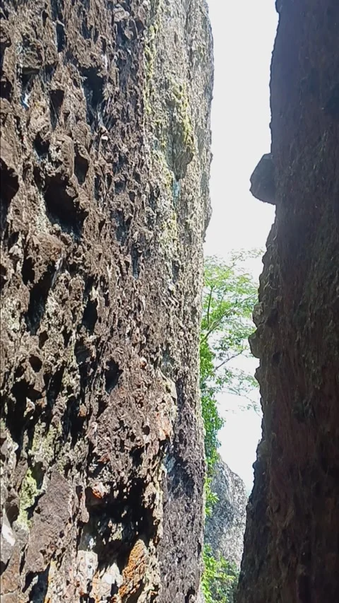 Cliff gap Stock Footage 284507545