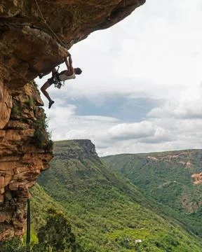 Cliff Hanger Stock Photos