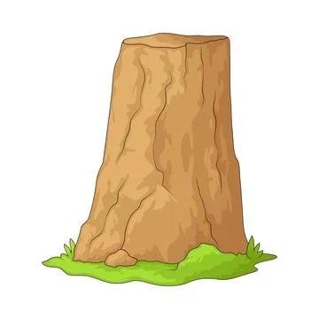 Cliff  illustration Stock Illustration