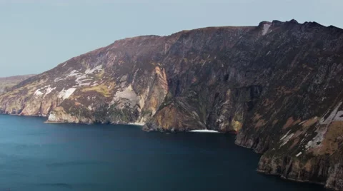 A Cliff in Ireland Video stock 68418093