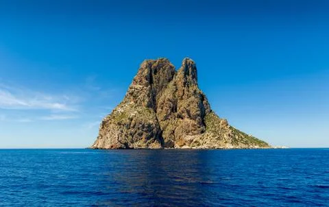 Cliff island Stock Photos