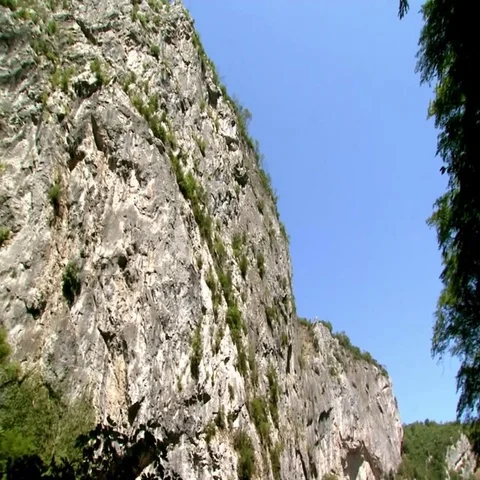 Cliff in Kastamonu Turkey Stock Footage 69545153