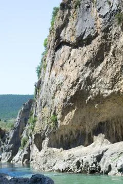 Cliff in Lumbier Stock Photos
