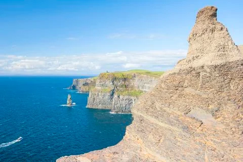Cliff of moher Stock Photos