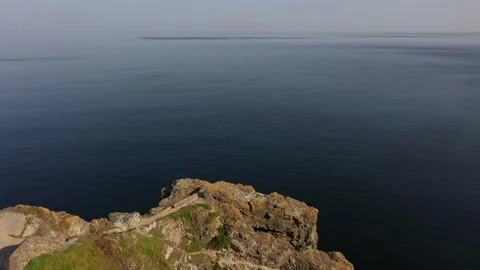 Cliff over the ocean 動画素材 168416103