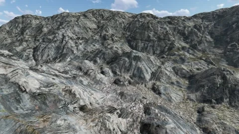 Cliff Rock formation stone located part of the mountain rock Stock Footage 278198681