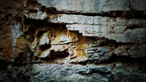 Cliff of rock mountain Vidéo 129868375