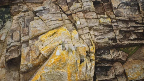 Cliff of rock mountain Video stock 142523518