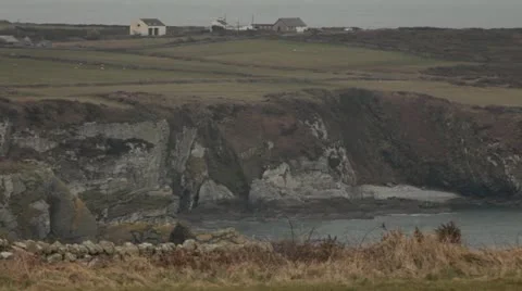 Cliff scene Stock Footage 22284161