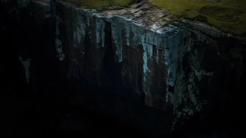 Cliff in a Scotland Highlands Stock Footage 142065396