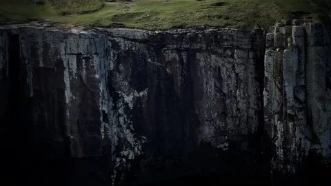 Cliff in a Scotland Highlands Vídeo Stock 145650079