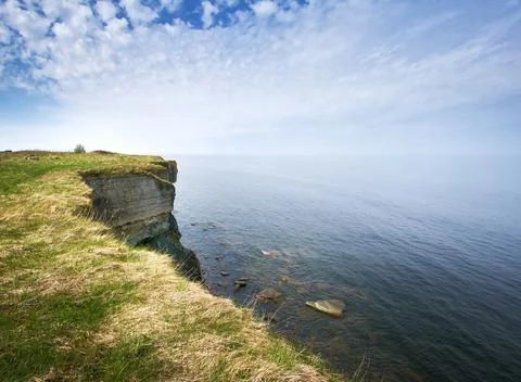 Cliff at sea Stock Photos