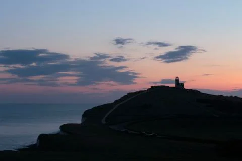 Cliff top at Beachy Head Stock Photos
