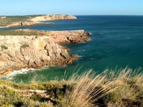 Cliff Top Stock Footage 489808