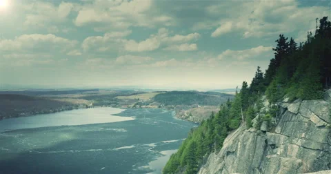 Cliff View Stock Footage 50064157