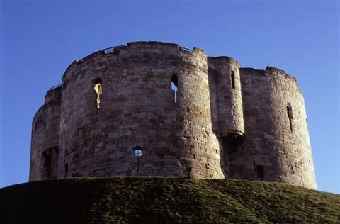 Cliffords tower Stock Photos