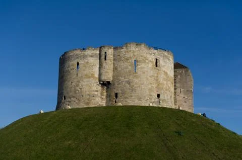 Cliffords tower Stock-Fotos