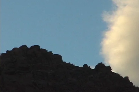 Cliffs Above the Dolores River Stock Footage 93033353