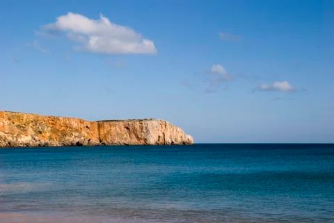 Cliffs above the sea Stock Photos