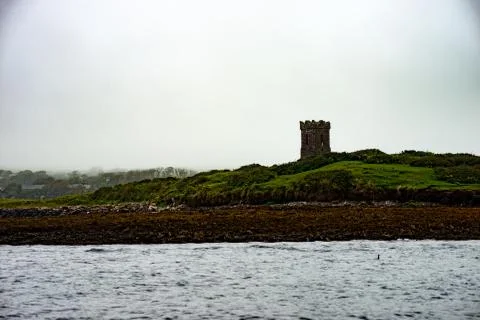 Cliffs and Harbor in Dingle, County Kerry, Ireland Stock Photos