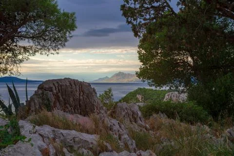 Cliffs and mountains Stock Photos
