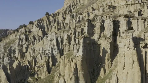 Cliffs and Rocks Aerial View 10 Video stock 122351816