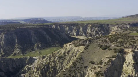 Cliffs and Rocks Aerial View 9 Stock-Footage 122351931