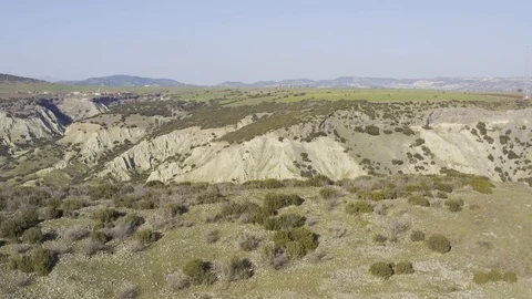 Cliffs and Rocks Aerial View 13 Vídeo Stock 122352539
