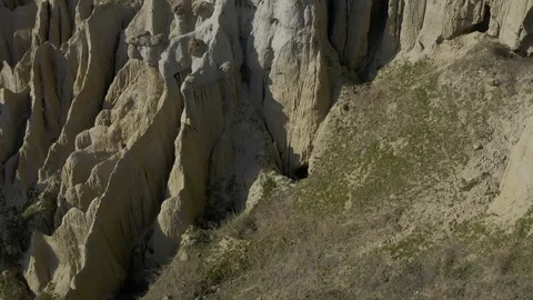 Cliffs and Rocks Aerial View 14 Vídeo Stock 122352950