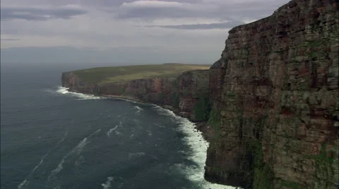 Cliffs Around Hoy Stock Footage 65199572