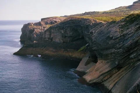 Cliffs of Asturias Stockfoto's