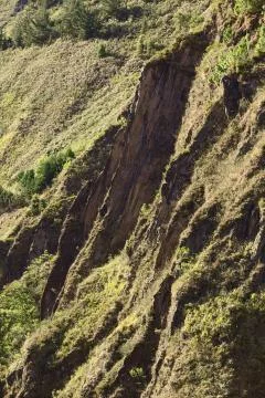 Cliffs in banos, ecuador Stock Photos