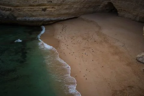 Cliffs in the blue turquoise water Stock-Fotos