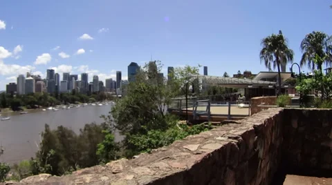 Cliffs Cafe Timelapse Stock Footage 35559285