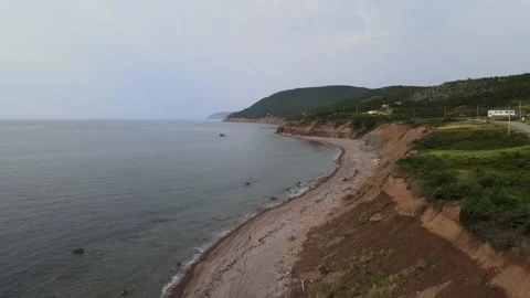 Cliffs Of Cape Breton 스톡 동영상 140051229