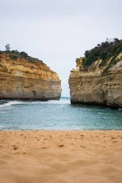 Cliffs on the Coast Stock Photos